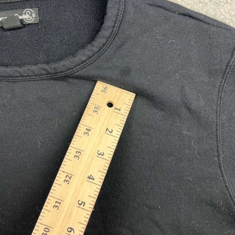 Treasure & Bond Pullover Black Mens Sweater Size XL Long Sleeve - Picture 3 of 10